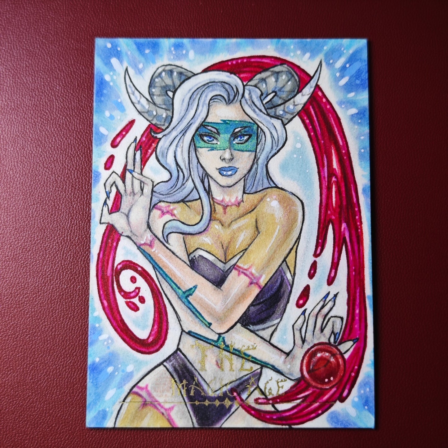 The Magic Age 1/1 Hand-Drawn Sketch Card by Andrew Fernandes Signed #2