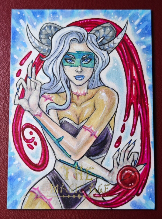 The Magic Age 1/1 Hand-Drawn Sketch Card by Andrew Fernandes Signed #2